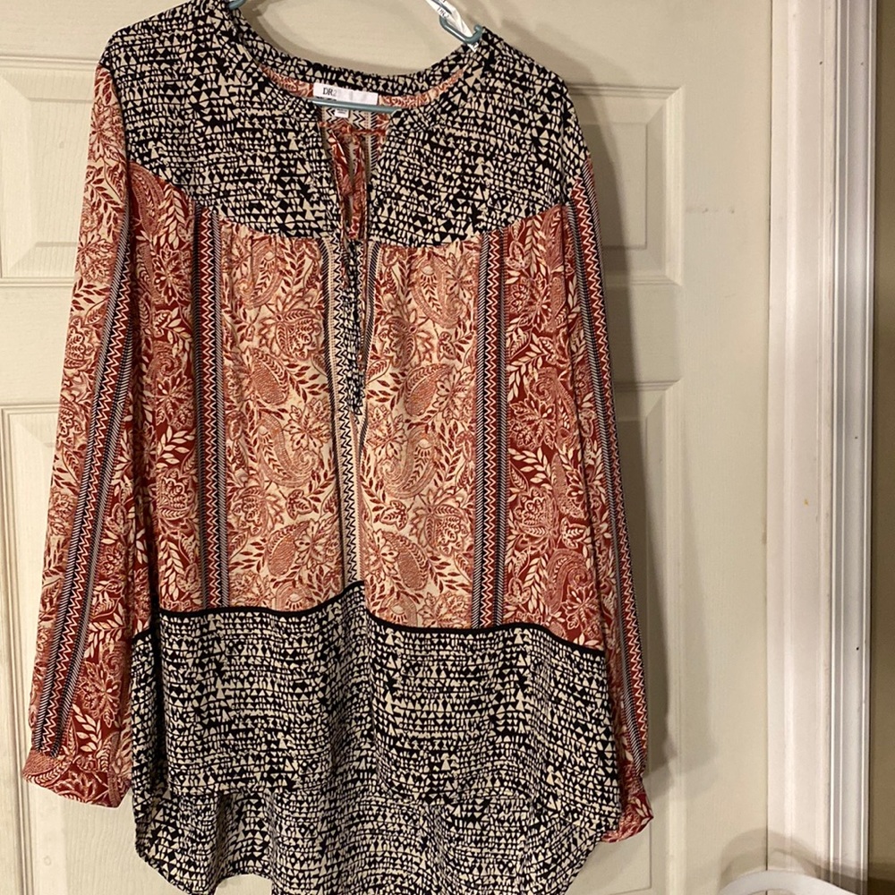 DR2 ladies long sleeve blouse XL